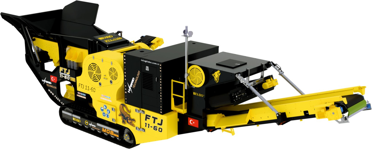 Ny Mobilt knuseverk FABO Mobile crusher: bilde 13 Ny Mobilt knuseverk FABO Mobile crusher: bilde 13