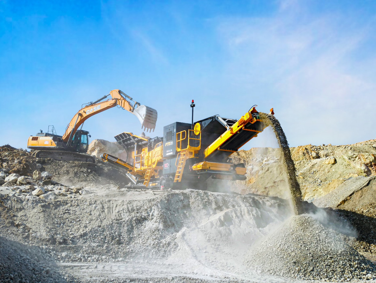 FABO Mobile crusher - Mobilt knuseverk: bilde 1 FABO Mobile crusher - Mobilt knuseverk: bilde 1