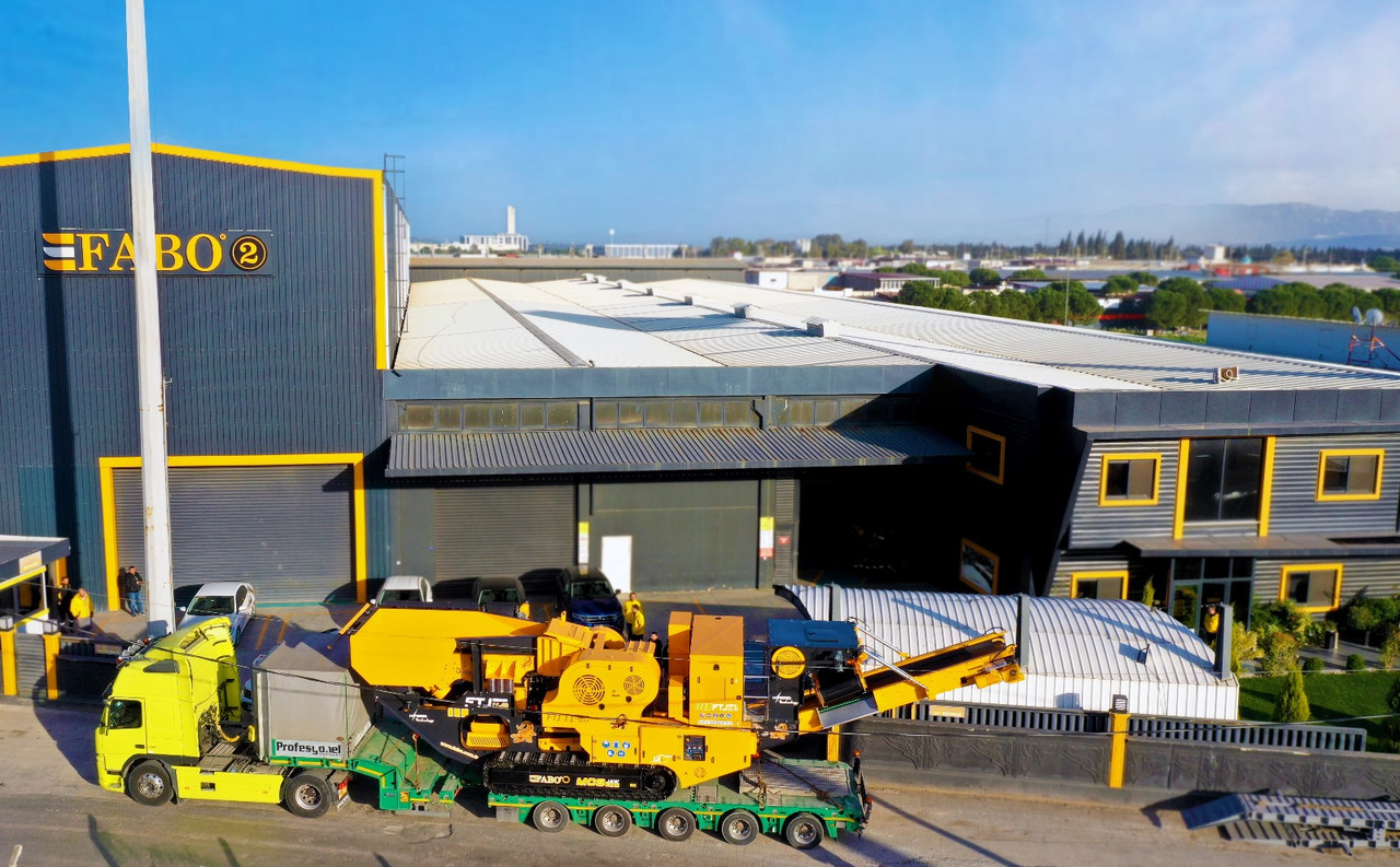 Ny Mobilt knuseverk FABO Mobile crusher: bilde 6 Ny Mobilt knuseverk FABO Mobile crusher: bilde 6