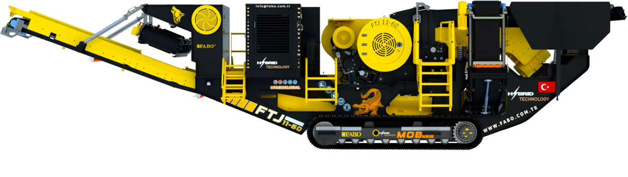Ny Mobilt knuseverk FABO Mobile crusher: bilde 15 Ny Mobilt knuseverk FABO Mobile crusher: bilde 15