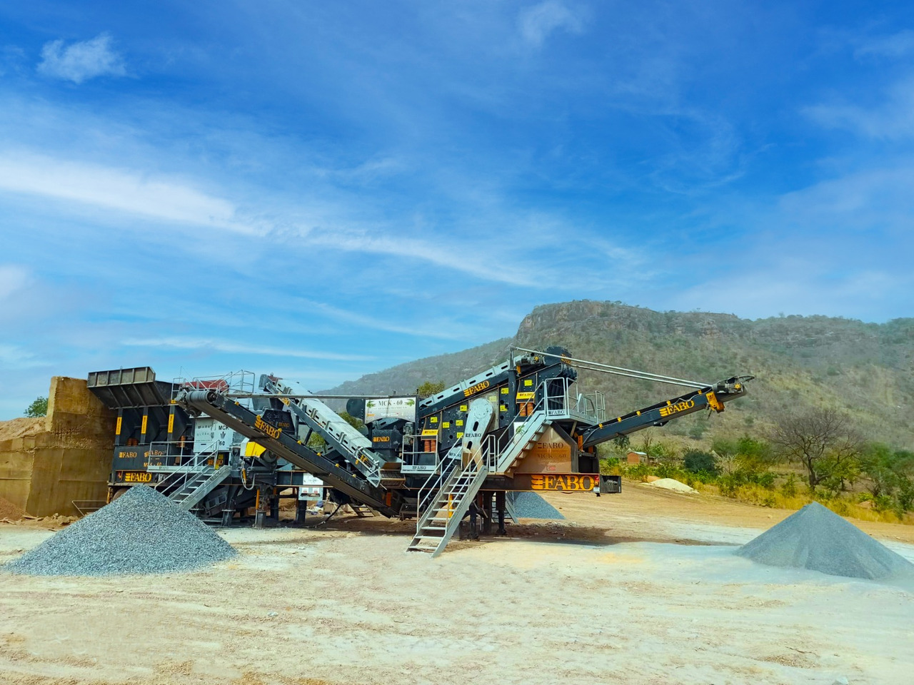 FABO Mobile crusher - Mobilt knuseverk: bilde 2 FABO Mobile crusher - Mobilt knuseverk: bilde 2