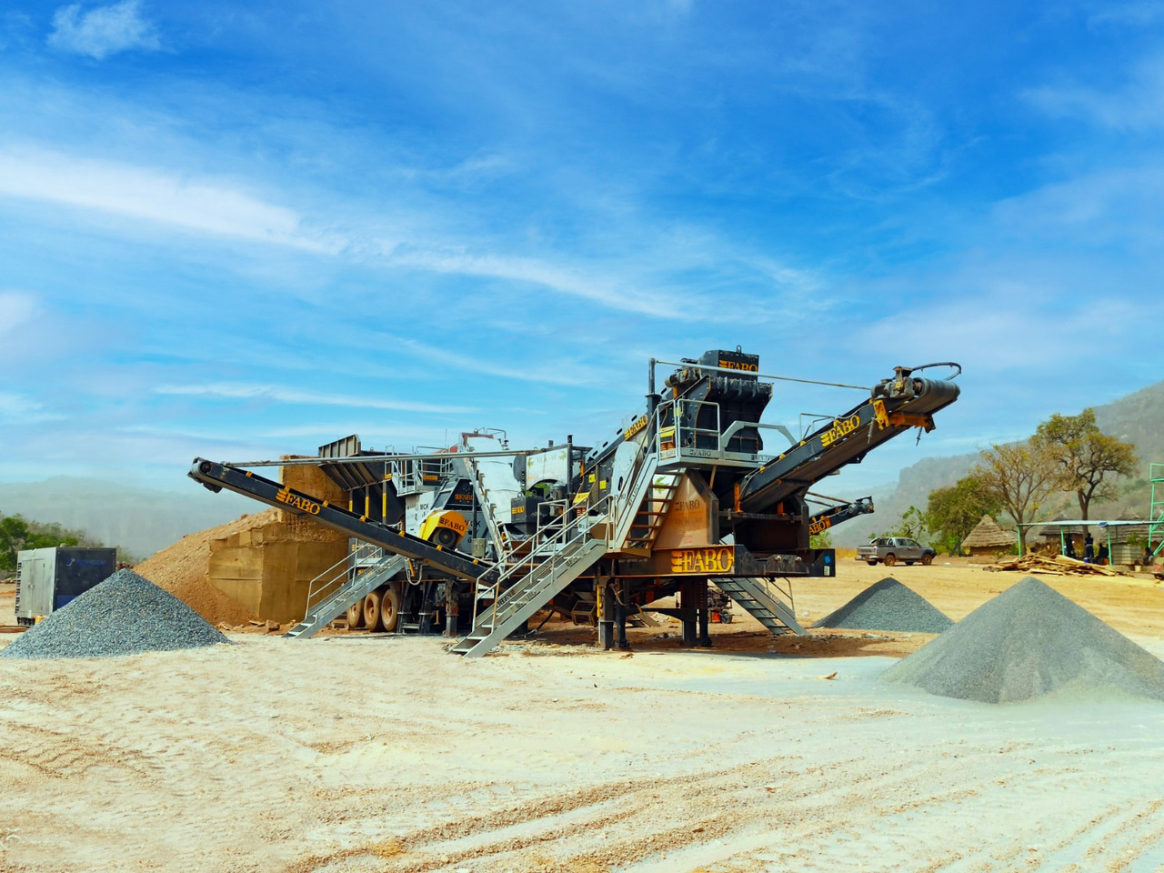 FABO Mobile crusher - Mobilt knuseverk: bilde 1 FABO Mobile crusher - Mobilt knuseverk: bilde 1