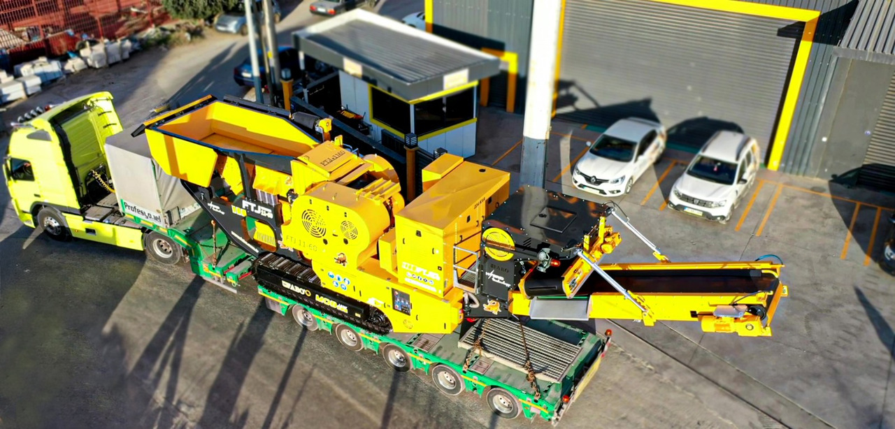 FABO Mobile crusher - Mobilt knuseverk: bilde 5 FABO Mobile crusher - Mobilt knuseverk: bilde 5
