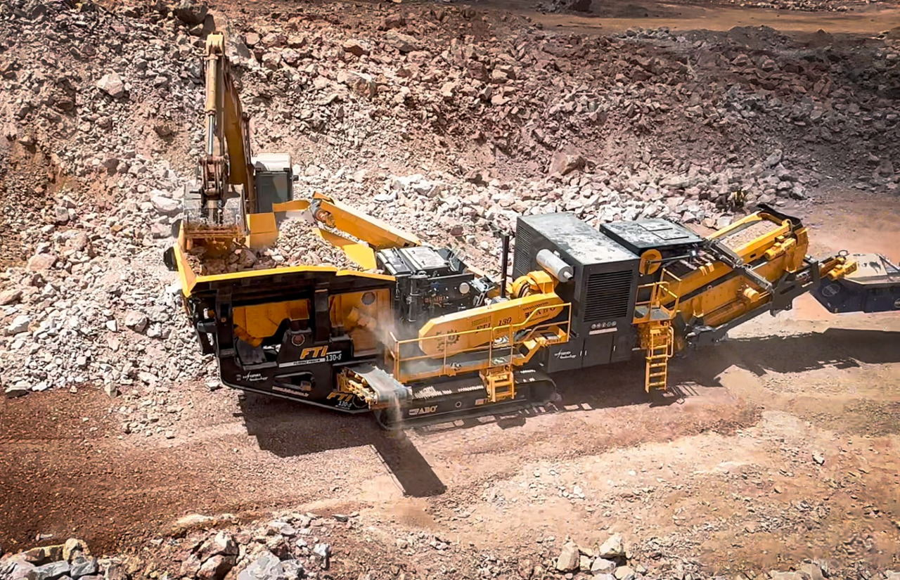 FABO Mobile crusher - Mobilt knuseverk: bilde 3 FABO Mobile crusher - Mobilt knuseverk: bilde 3