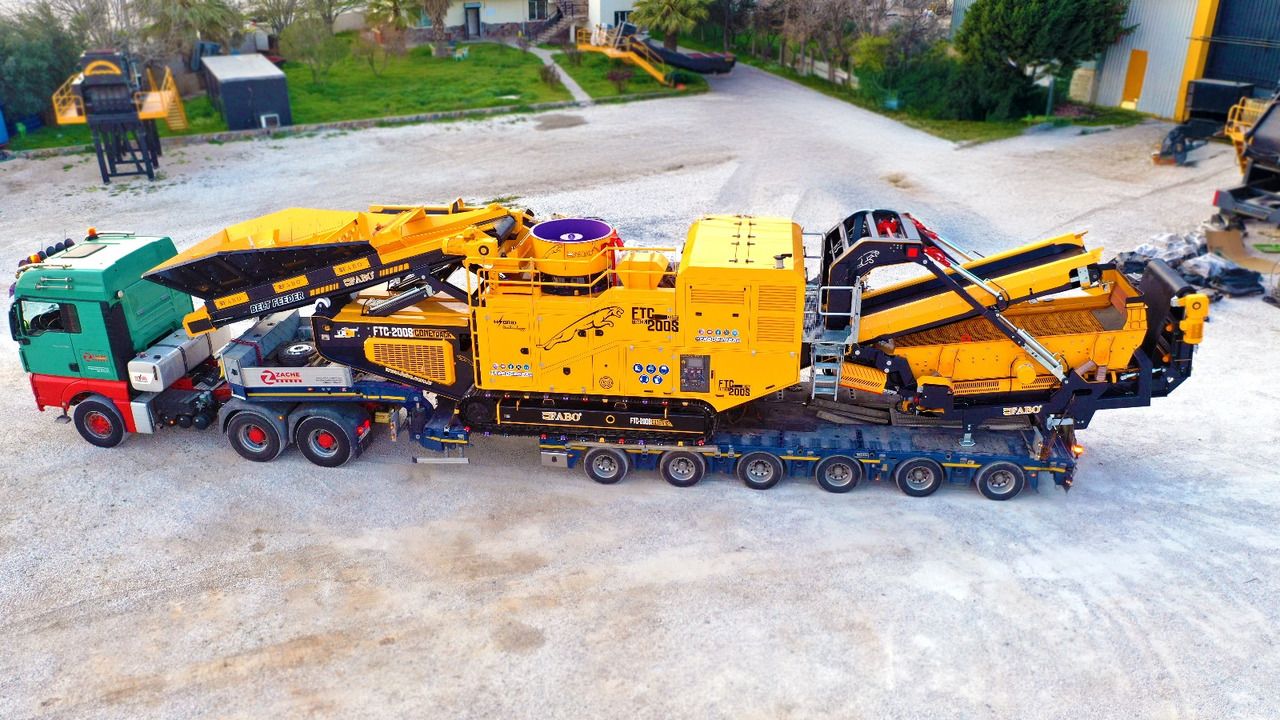 FABO Mobile crusher - Mobilt knuseverk: bilde 1 FABO Mobile crusher - Mobilt knuseverk: bilde 1