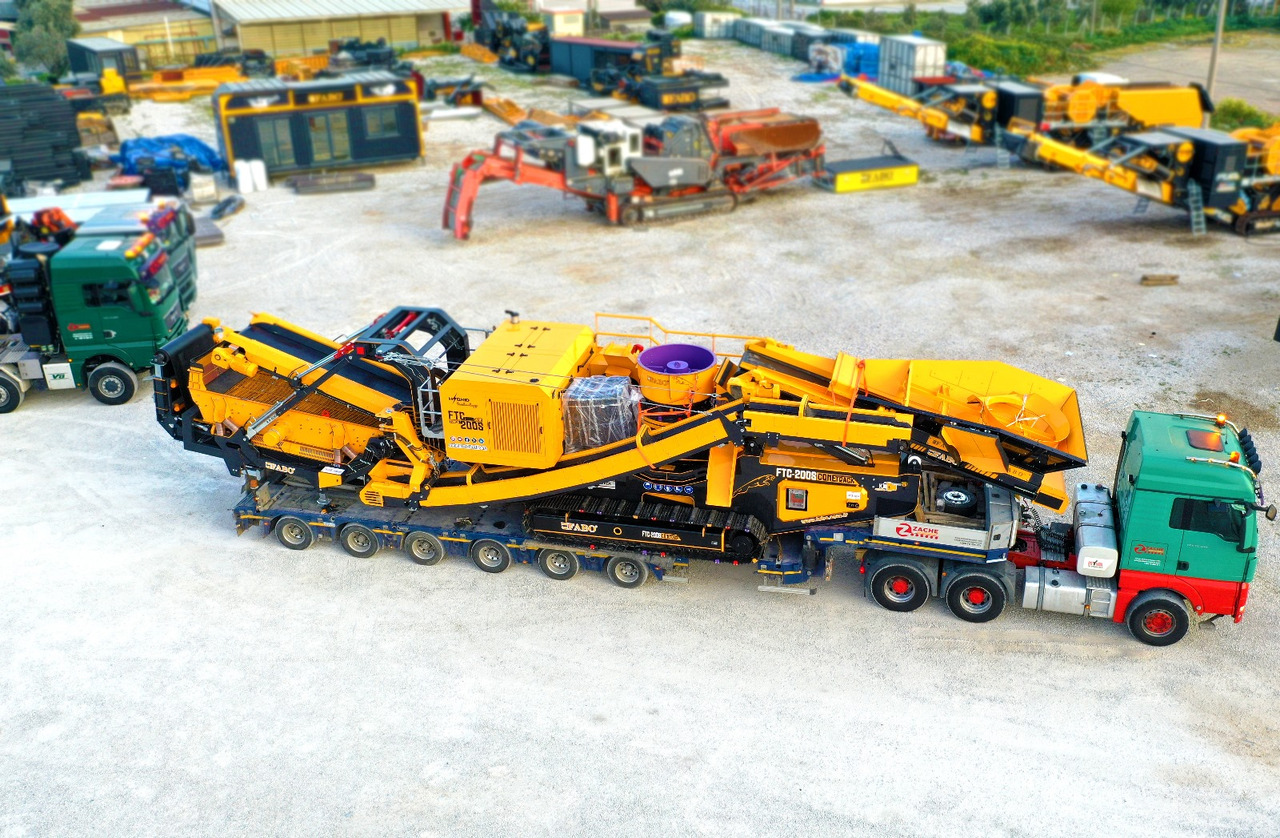 FABO Mobile crusher - Mobilt knuseverk: bilde 5 FABO Mobile crusher - Mobilt knuseverk: bilde 5
