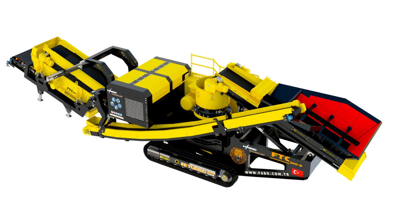 FABO Mobile crusher - Mobilt knuseverk: bilde 5 FABO Mobile crusher - Mobilt knuseverk: bilde 5