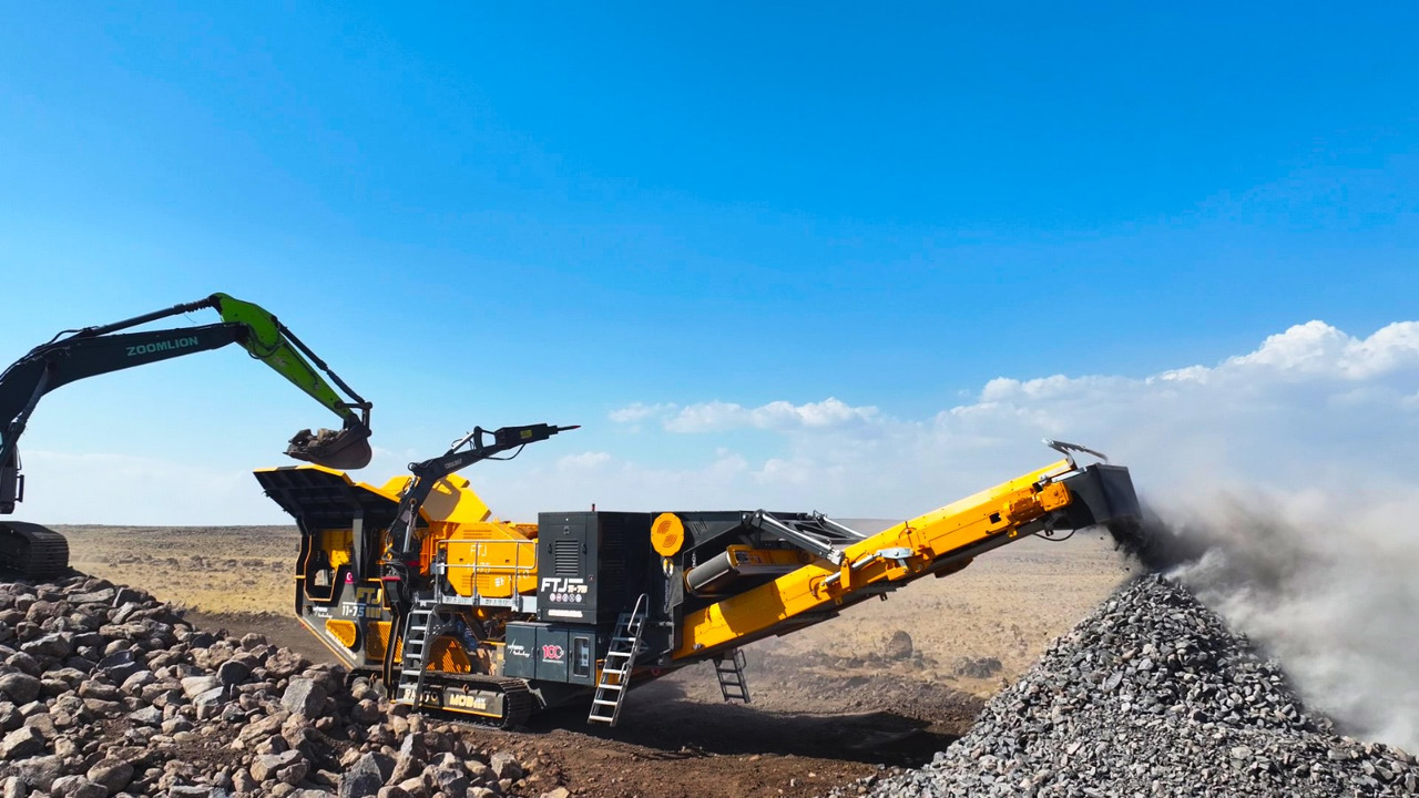 FABO Mobile crusher - Mobilt knuseverk: bilde 4 FABO Mobile crusher - Mobilt knuseverk: bilde 4