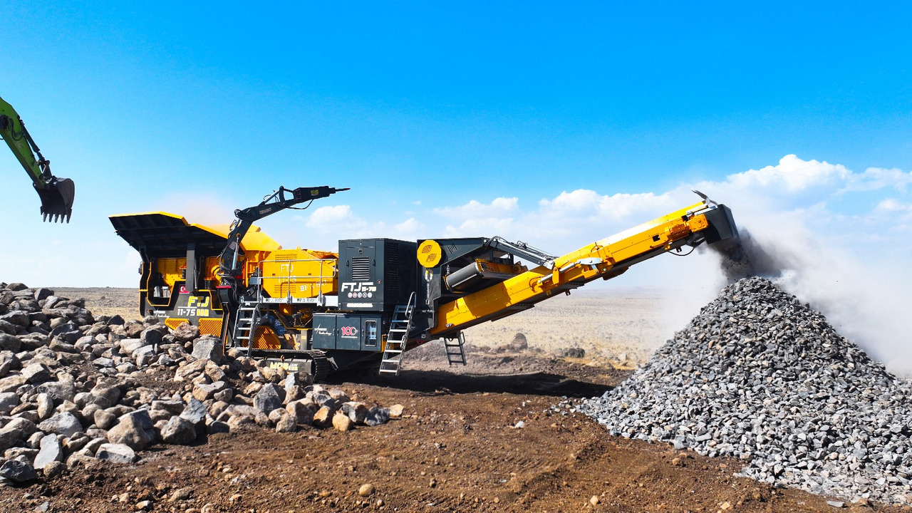 FABO Mobile crusher - Mobilt knuseverk: bilde 1 FABO Mobile crusher - Mobilt knuseverk: bilde 1
