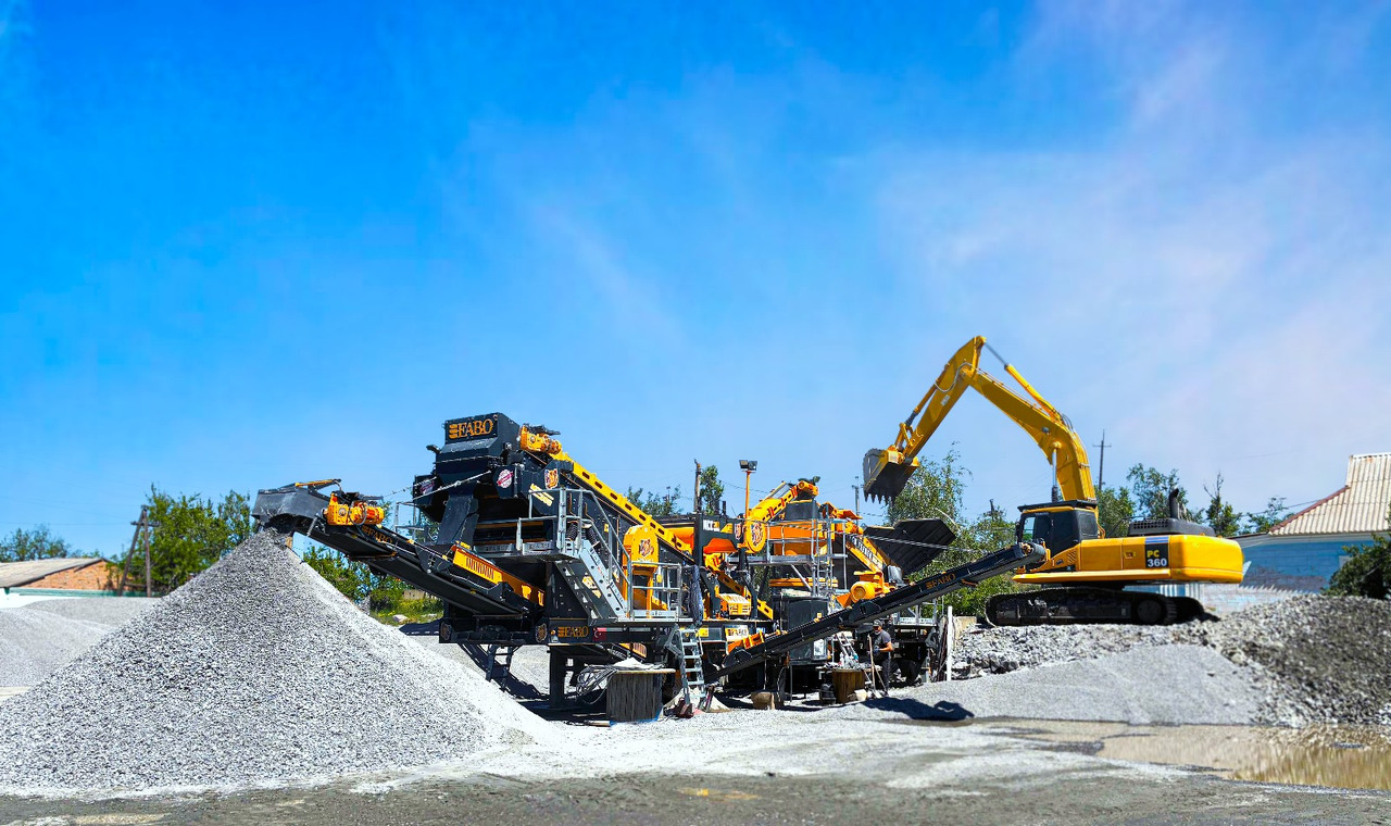 FABO Mobile crusher - Mobilt knuseverk: bilde 1 FABO Mobile crusher - Mobilt knuseverk: bilde 1