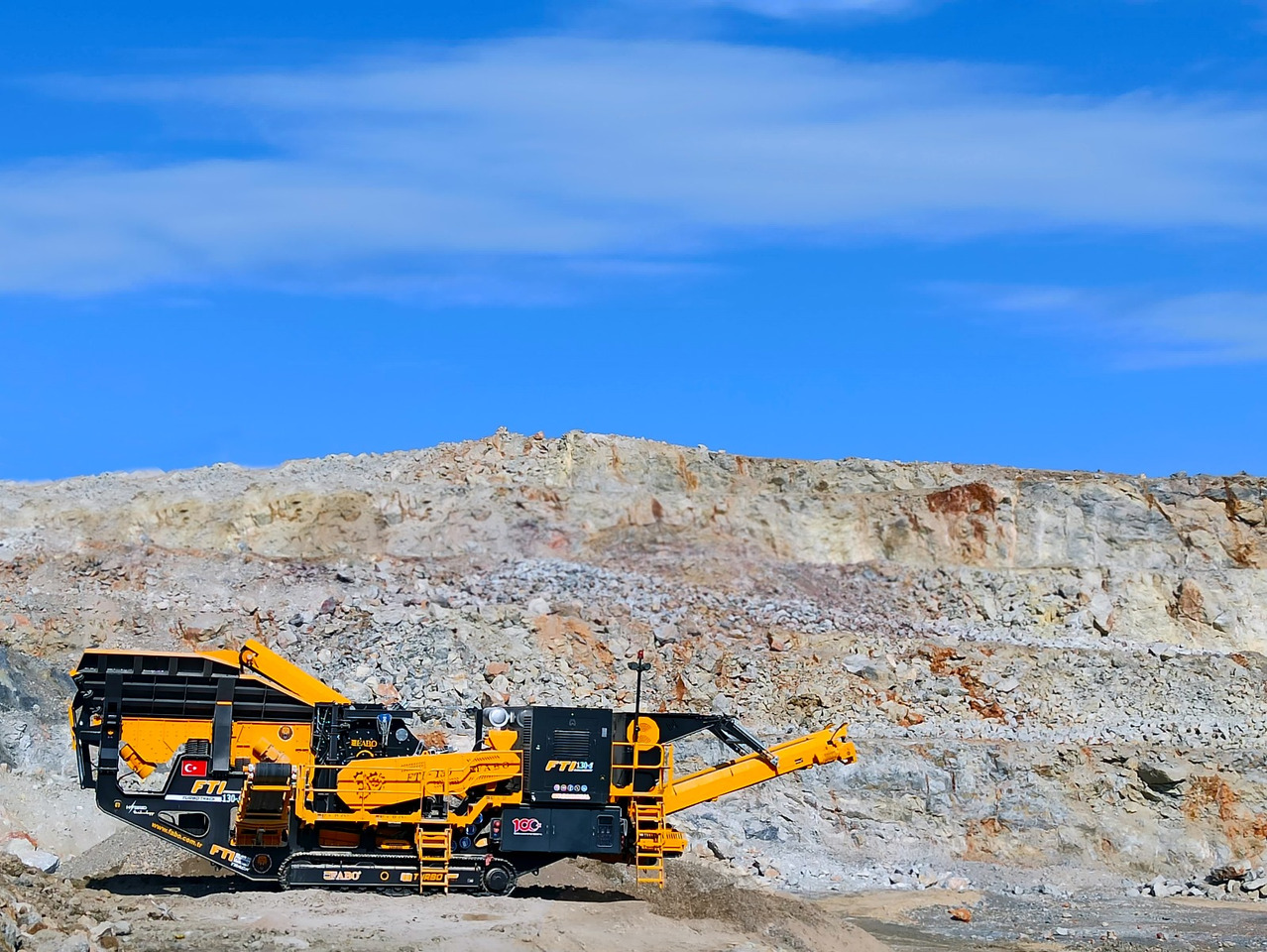 FABO Mobile crusher - Mobilt knuseverk: bilde 2 FABO Mobile crusher - Mobilt knuseverk: bilde 2