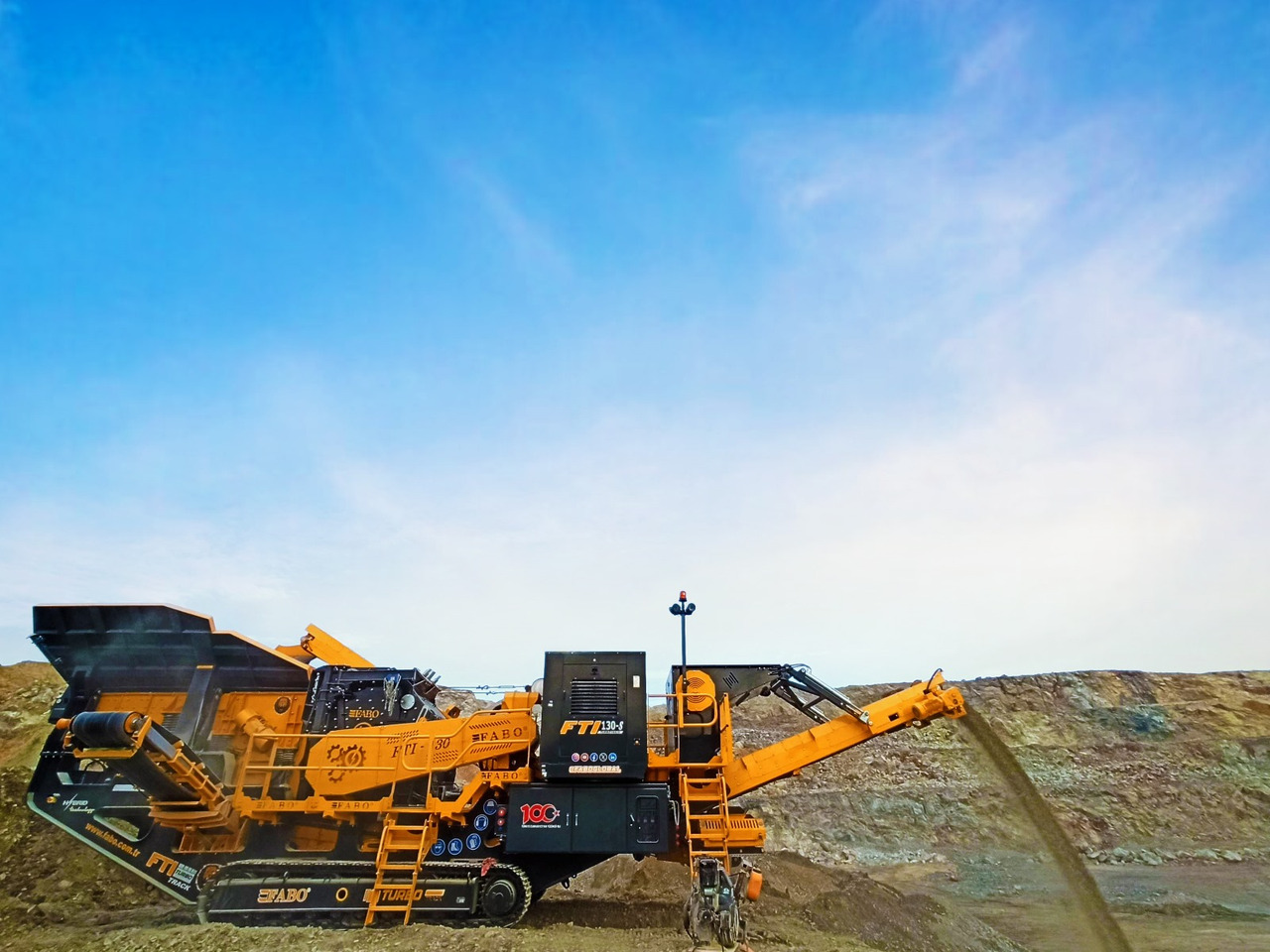 FABO Mobile crusher - Mobilt knuseverk: bilde 4 FABO Mobile crusher - Mobilt knuseverk: bilde 4