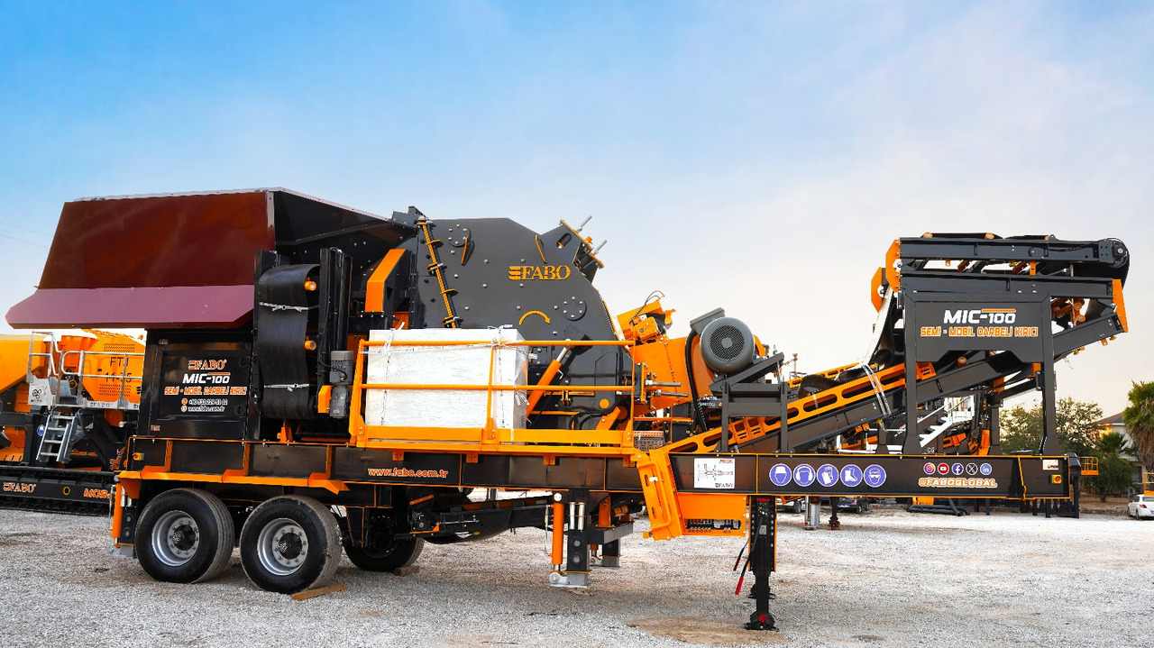 FABO Mobile crusher - Mobilt knuseverk: bilde 1 FABO Mobile crusher - Mobilt knuseverk: bilde 1