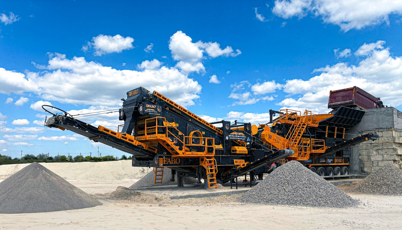 FABO Mobile crusher - Mobilt knuseverk: bilde 1 FABO Mobile crusher - Mobilt knuseverk: bilde 1