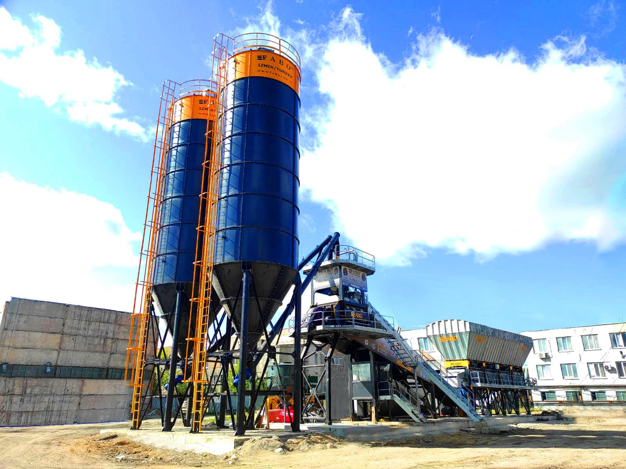 Ny Sementsilo FABO cement silo: bilde 12
