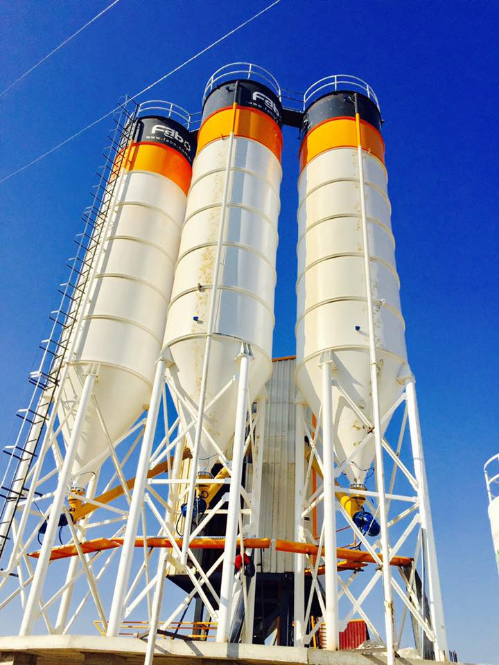 Ny Sementsilo FABO cement silo: bilde 13