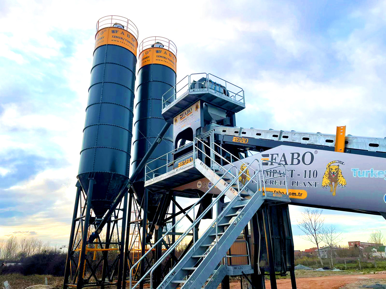 Ny Sementsilo FABO cement silo: bilde 18