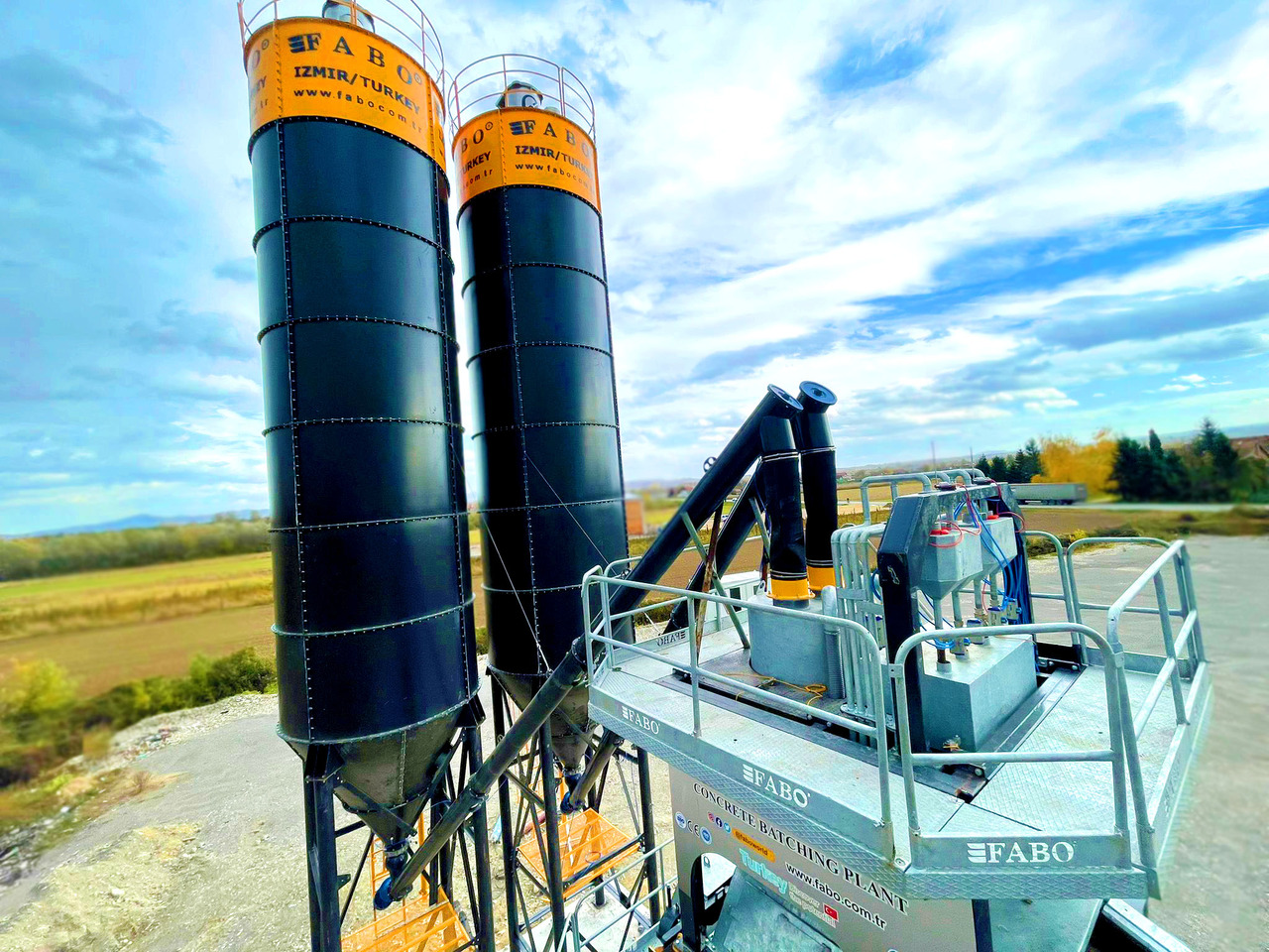 Ny Sementsilo FABO cement silo: bilde 7