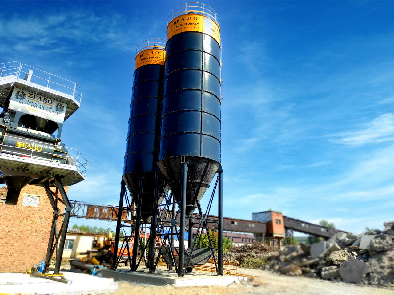 Ny Sementsilo FABO cement silo: bilde 16