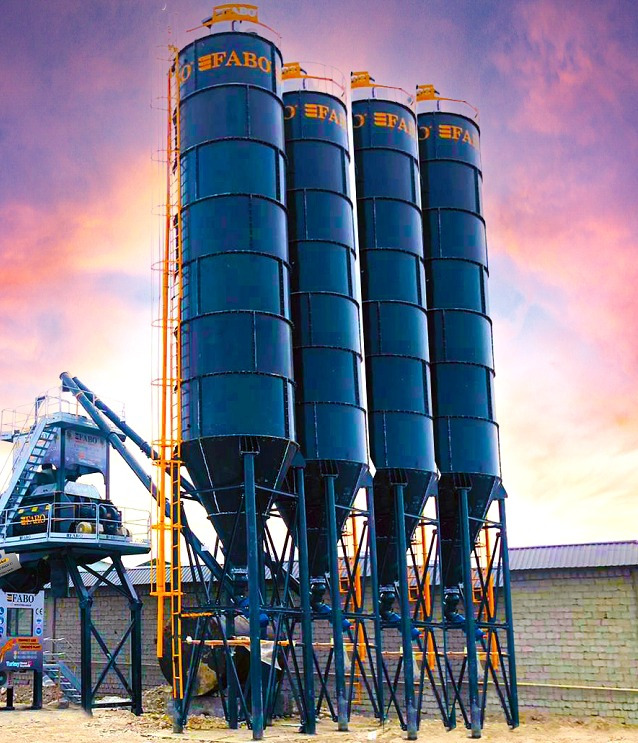 Ny Sementsilo FABO cement silo: bilde 21
