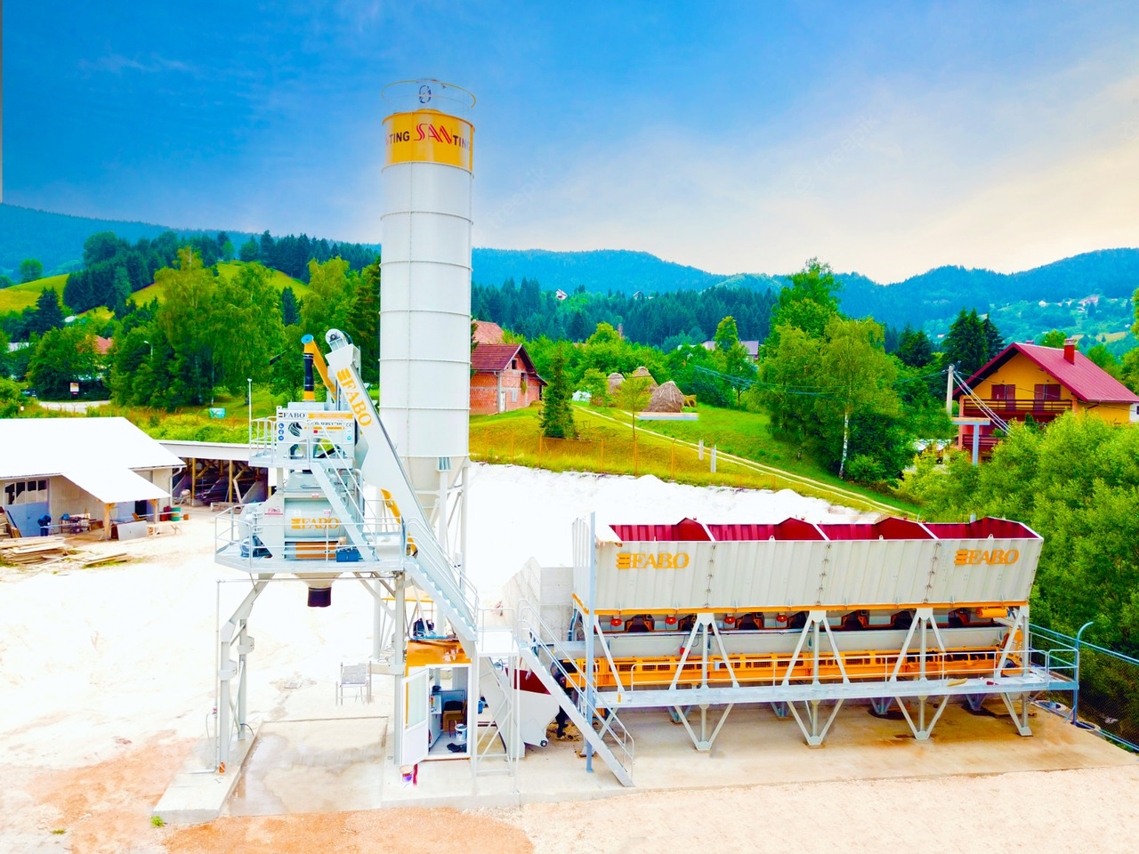 FABO compact concrete plant - Betongfabrikk: bilde 1 FABO compact concrete plant - Betongfabrikk: bilde 1