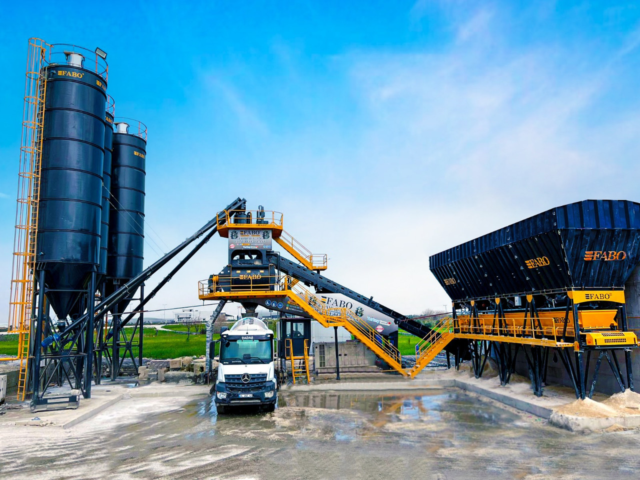 FABO compact concrete plant - Betongfabrikk: bilde 1 FABO compact concrete plant - Betongfabrikk: bilde 1