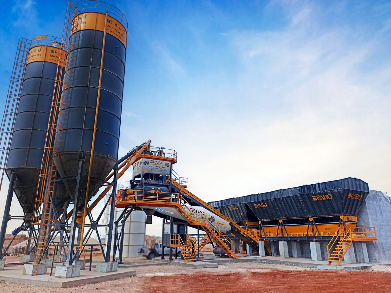 FABO compact concrete plant - Betongfabrikk: bilde 1 FABO compact concrete plant - Betongfabrikk: bilde 1