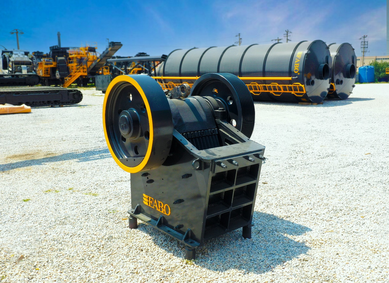 FABO jaw crusher - Kjeftknuser: bilde 1 FABO jaw crusher - Kjeftknuser: bilde 1