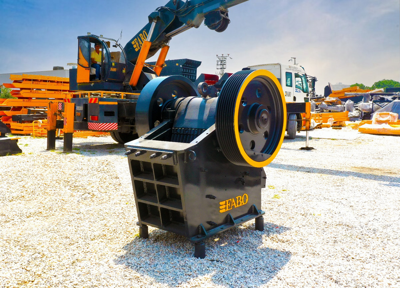 FABO jaw crusher - Kjeftknuser: bilde 2 FABO jaw crusher - Kjeftknuser: bilde 2