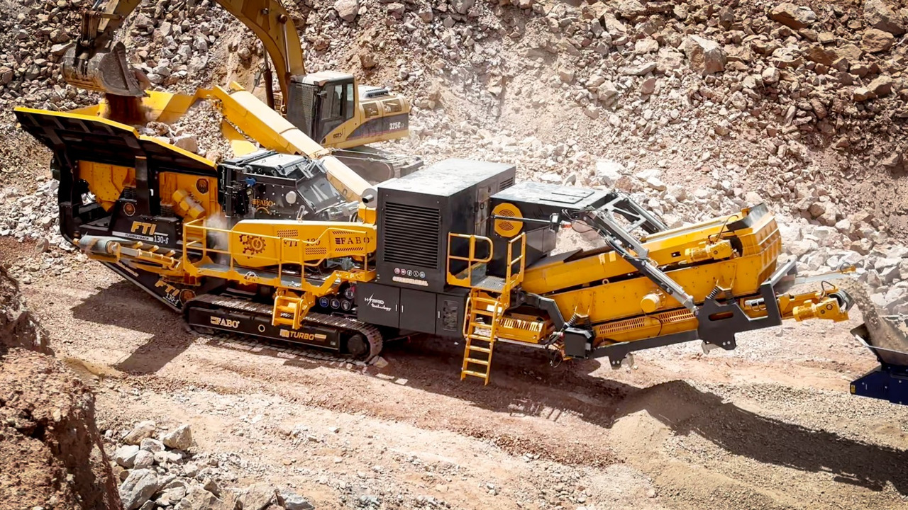 FABO mining machinery - crushing plant - Gruve maskin: bilde 1 FABO mining machinery - crushing plant - Gruve maskin: bilde 1