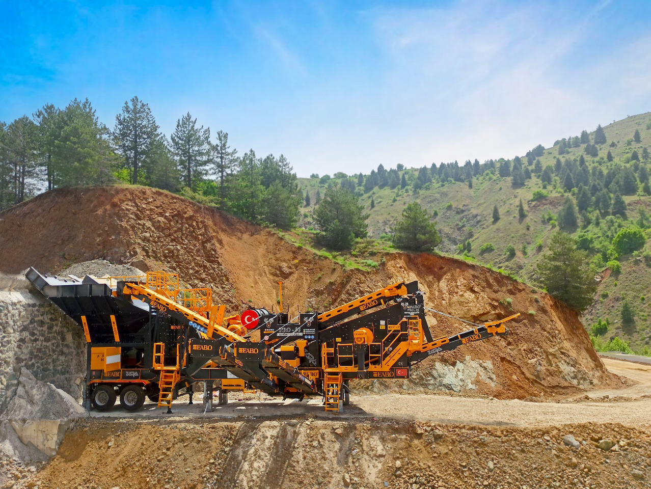 FABO mining machinery - crushing plant - Gruve maskin: bilde 1 FABO mining machinery - crushing plant - Gruve maskin: bilde 1