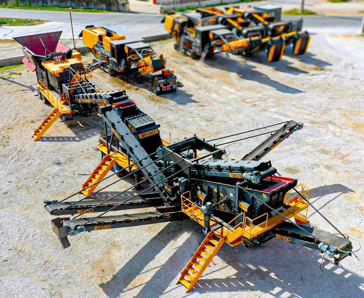 FABO mining machinery - crushing plant - Gruve maskin: bilde 2 FABO mining machinery - crushing plant - Gruve maskin: bilde 2