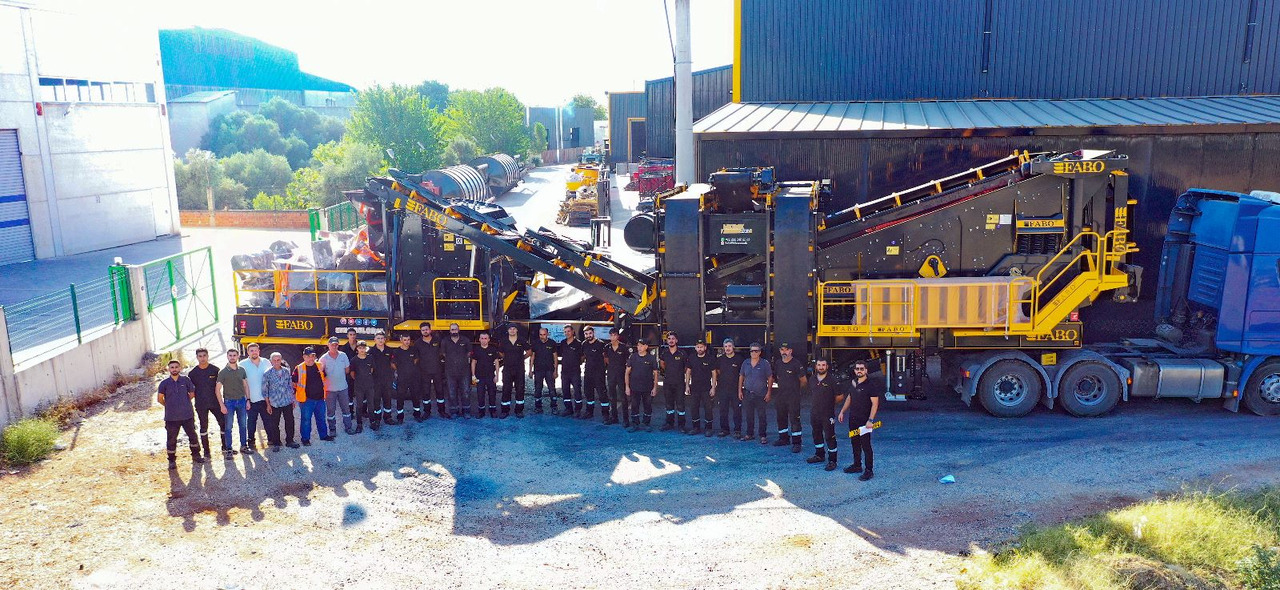 FABO mining machinery - crushing plant - Gruve maskin: bilde 3 FABO mining machinery - crushing plant - Gruve maskin: bilde 3