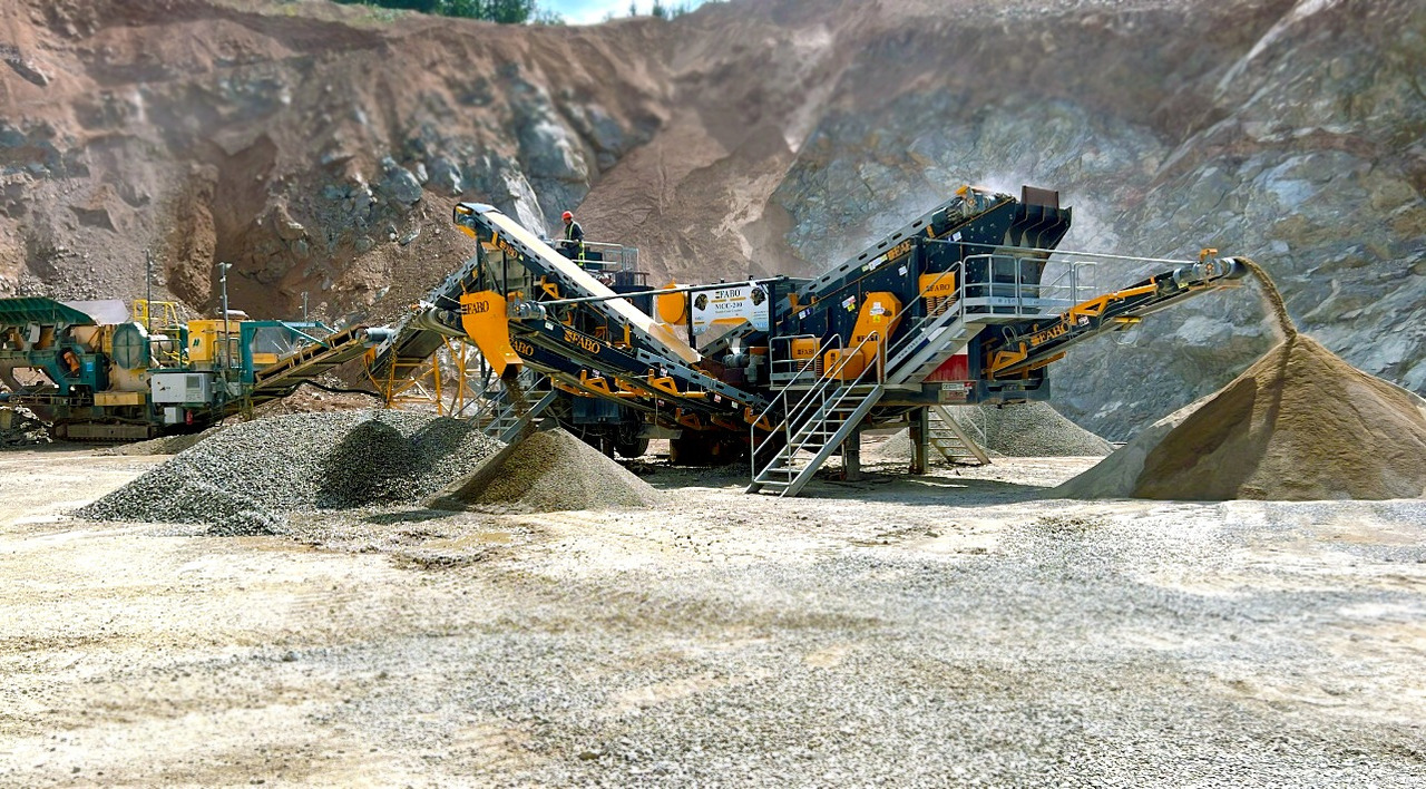 FABO mining machinery - crushing plant - Gruve maskin: bilde 1 FABO mining machinery - crushing plant - Gruve maskin: bilde 1
