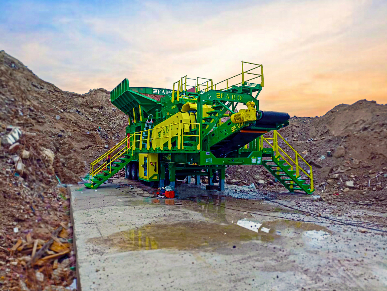 FABO mining machinery - crushing plant - Gruve maskin: bilde 4 FABO mining machinery - crushing plant - Gruve maskin: bilde 4