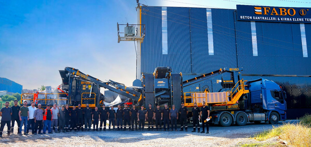 FABO mining machinery - crushing plant - Gruve maskin: bilde 2 FABO mining machinery - crushing plant - Gruve maskin: bilde 2