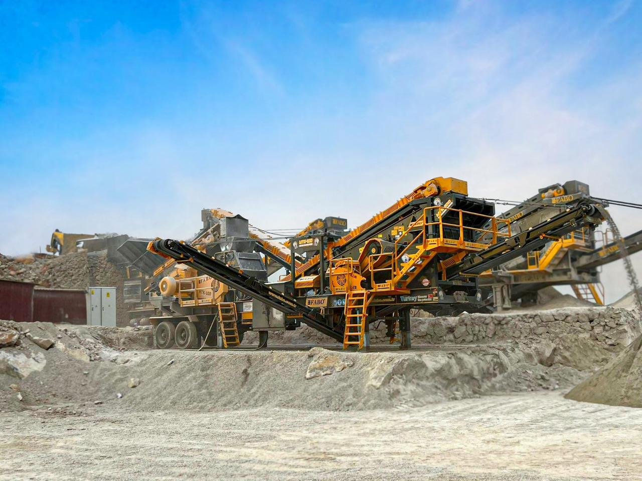 FABO mining machinery - crushing plant - Gruve maskin: bilde 1 FABO mining machinery - crushing plant - Gruve maskin: bilde 1