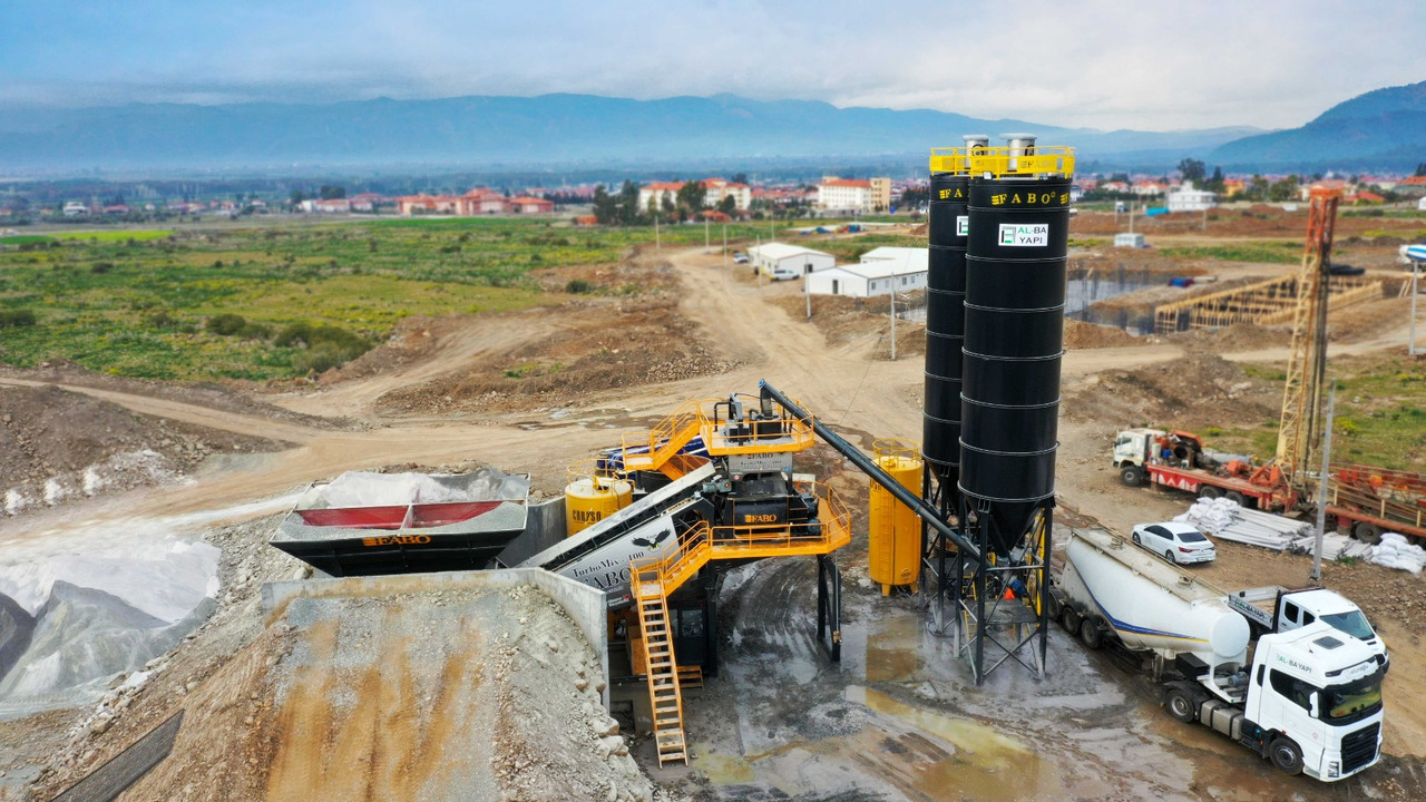 FABO mobile concrete batching plant - Betongfabrikk: bilde 5 FABO mobile concrete batching plant - Betongfabrikk: bilde 5