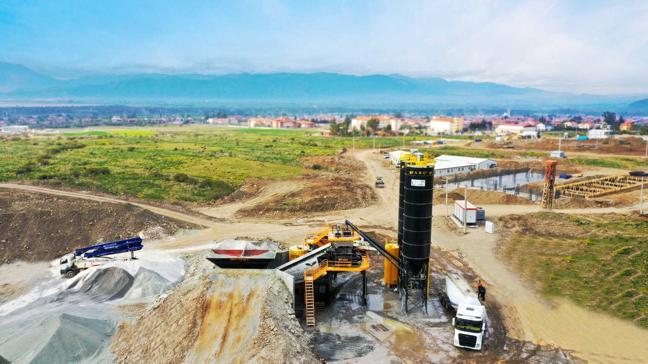 FABO mobile concrete batching plant - Betongfabrikk: bilde 4 FABO mobile concrete batching plant - Betongfabrikk: bilde 4