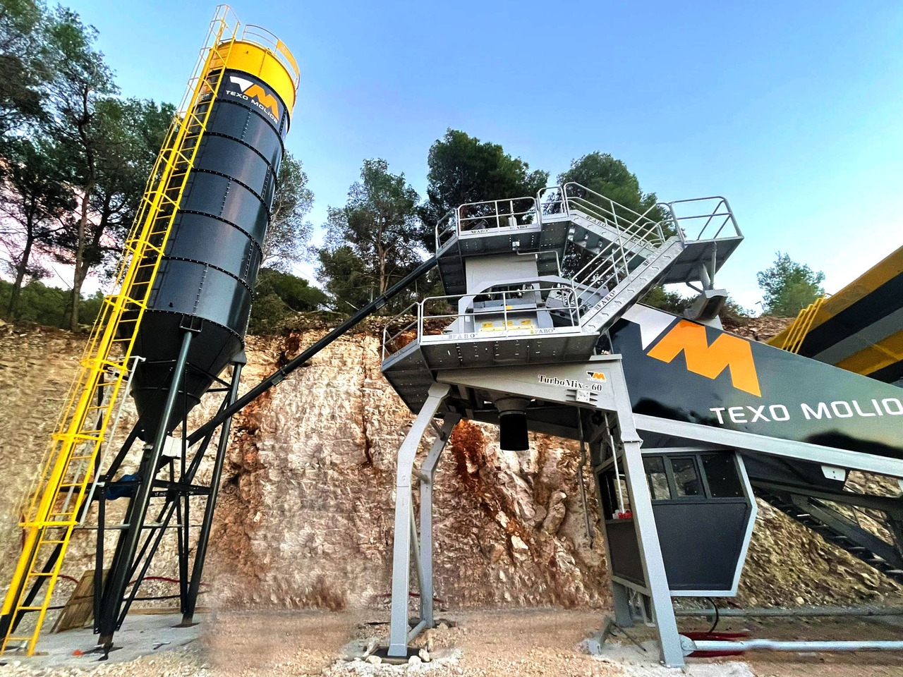 FABO mobile concrete batching plant - Betongfabrikk: bilde 1 FABO mobile concrete batching plant - Betongfabrikk: bilde 1