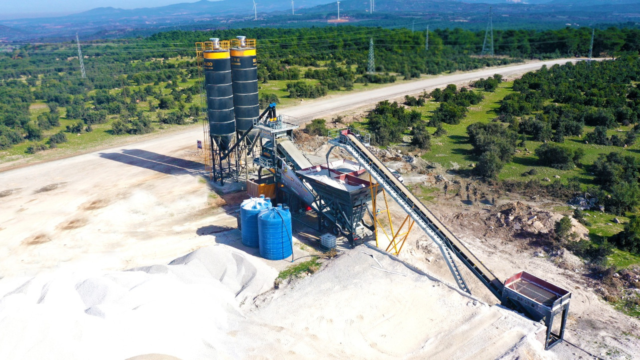 FABO mobile concrete batching plant - Betongfabrikk: bilde 2 FABO mobile concrete batching plant - Betongfabrikk: bilde 2