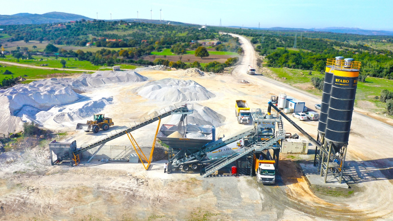 FABO mobile concrete batching plant - Betongfabrikk: bilde 4 FABO mobile concrete batching plant - Betongfabrikk: bilde 4