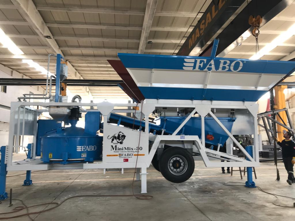 FABO mobile concrete batching plant - Betongfabrikk: bilde 4 FABO mobile concrete batching plant - Betongfabrikk: bilde 4