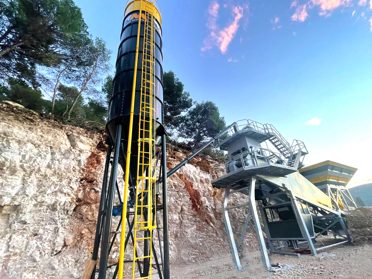 FABO mobile concrete batching plant - Betongfabrikk: bilde 3 FABO mobile concrete batching plant - Betongfabrikk: bilde 3