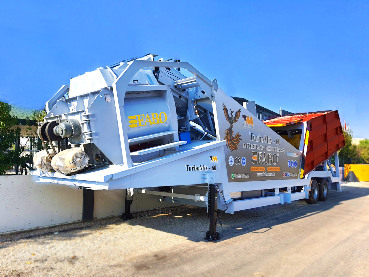 FABO mobile concrete batching plant - Betongfabrikk: bilde 5 FABO mobile concrete batching plant - Betongfabrikk: bilde 5