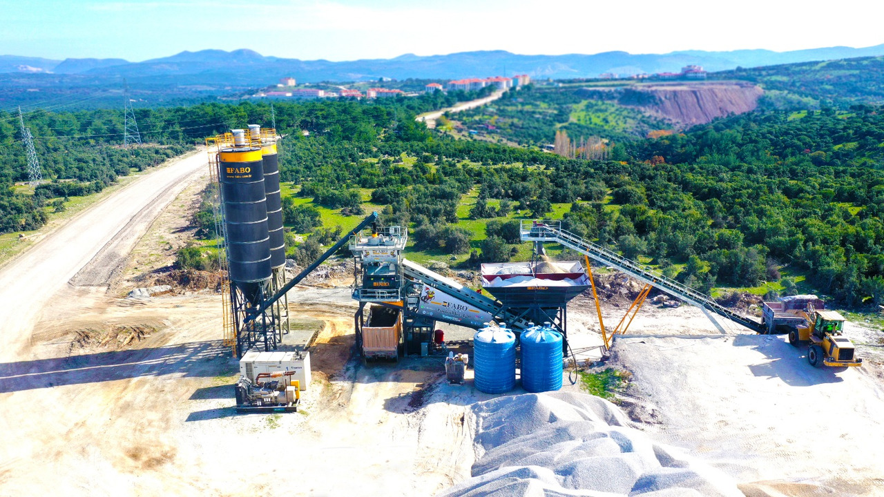 FABO mobile concrete batching plant - Betongfabrikk: bilde 3 FABO mobile concrete batching plant - Betongfabrikk: bilde 3