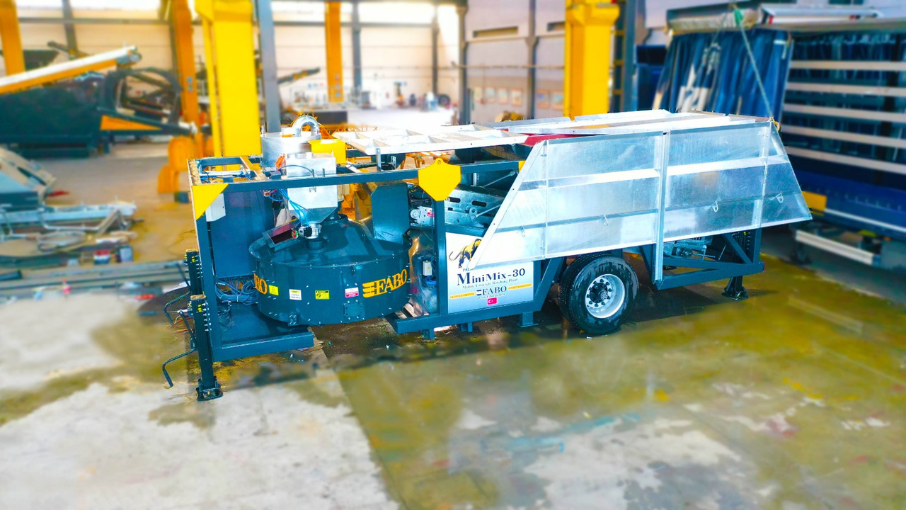 FABO mobile concrete batching plant - Betongfabrikk: bilde 4 FABO mobile concrete batching plant - Betongfabrikk: bilde 4