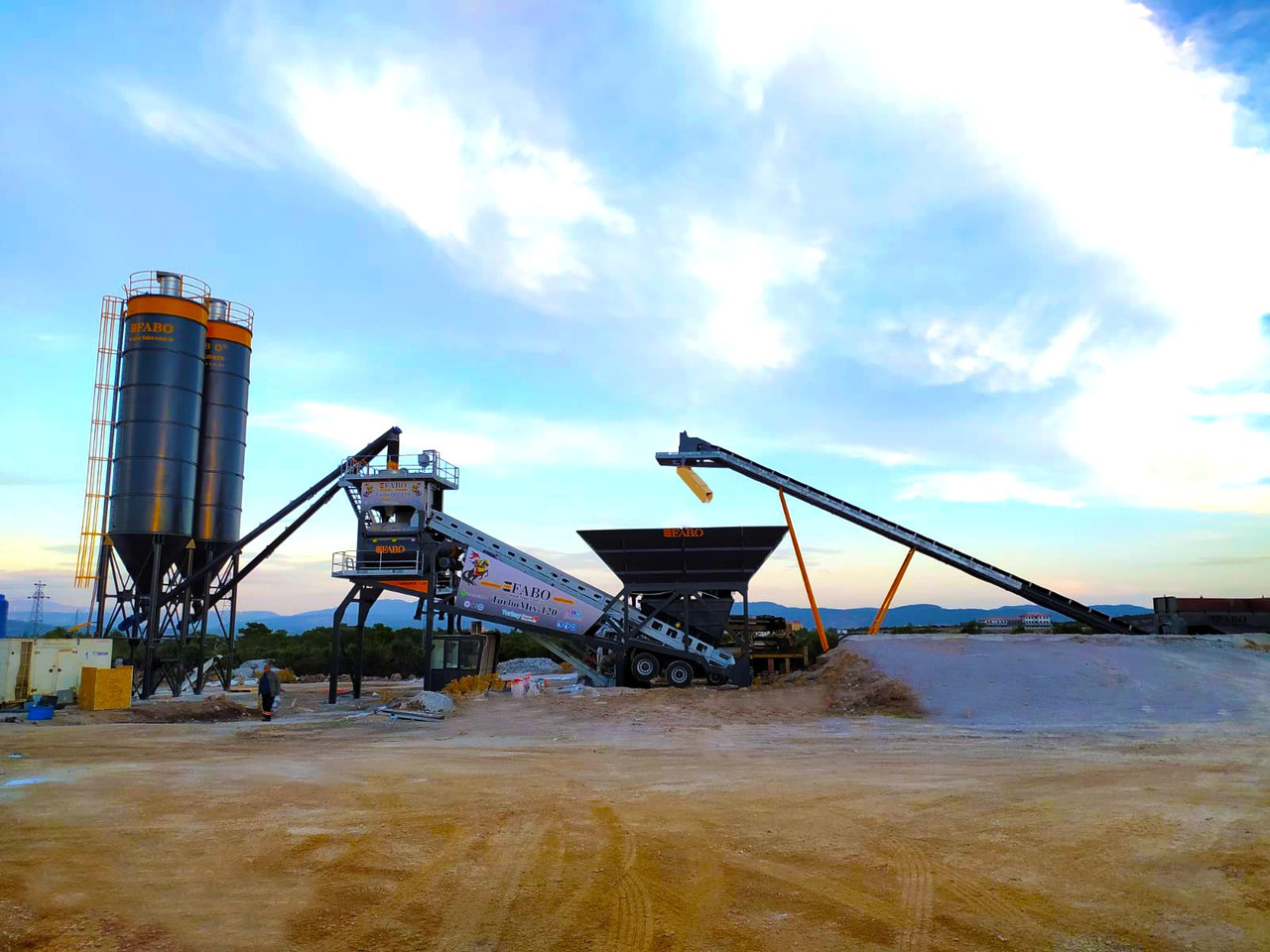 FABO mobile concrete batching plant - Betongfabrikk: bilde 5 FABO mobile concrete batching plant - Betongfabrikk: bilde 5