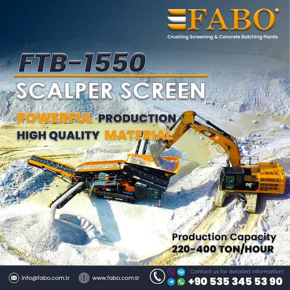 FABO mobile screen-mobile screening - Sikteverk: bilde 1 FABO mobile screen-mobile screening - Sikteverk: bilde 1