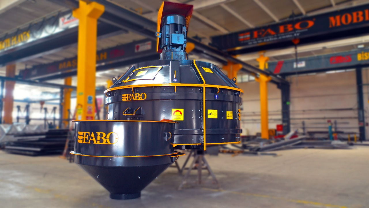 FABO twin shaft mixer - Betongblander: bilde 3 FABO twin shaft mixer - Betongblander: bilde 3